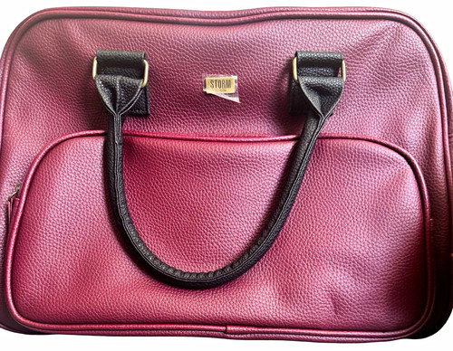 Storm burgundy pebbled faux - pebbled,