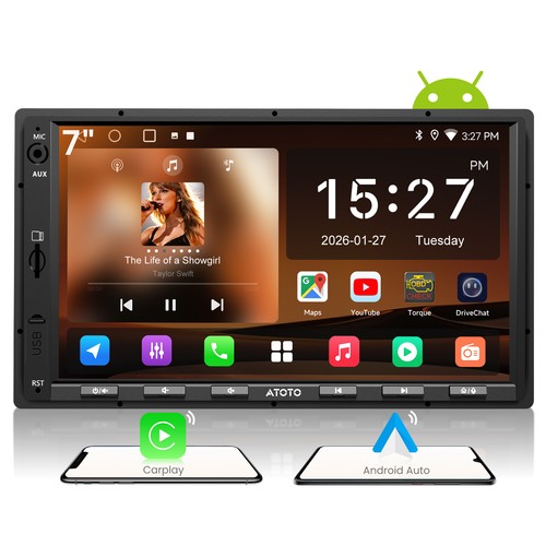 Atoto android double din - android, 7"