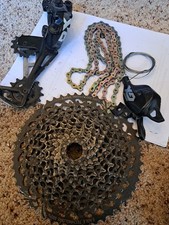 Sram Xo,xx1 Gx Groupset Mix Cassette,mech,shifter,chain