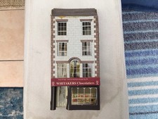 OO/HO Cardboard Building (Shop And Flats) In Reasonable Condition For Age