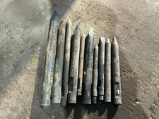C175 10x Misc Hydraulic Breaker Pecker Chisels Steel Excavator Digger