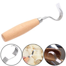 Wood Carving Tool Spoon and Bowl Curved Hook Gouge Hooked Whittling