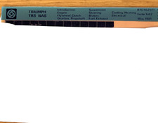 Triumph TR8 - Aftersales Parts Microfiche - TR7 NAS - Speke Liverpool BL Leyland