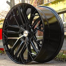 23"/Audi Q7 2005-2015/Riviera RV198 Gloss Black 10.5j Alloy Wheels X4