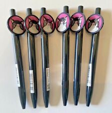 6 x Paperchase Cat Clip Black