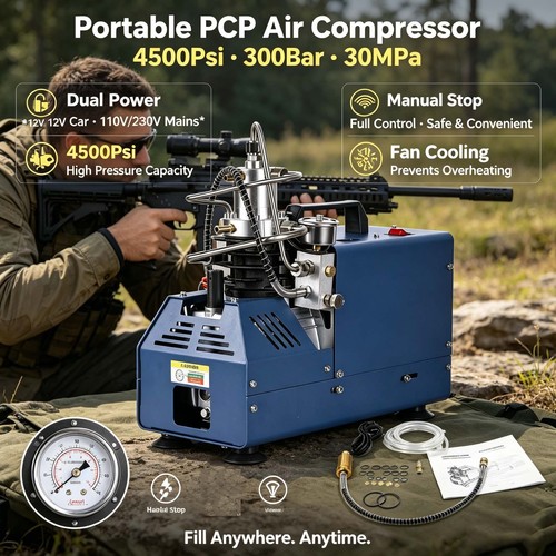 4500psi pcp air compressor - 4500psi,