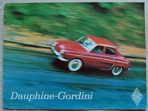 Renault dauphine gordini - gordini, car
