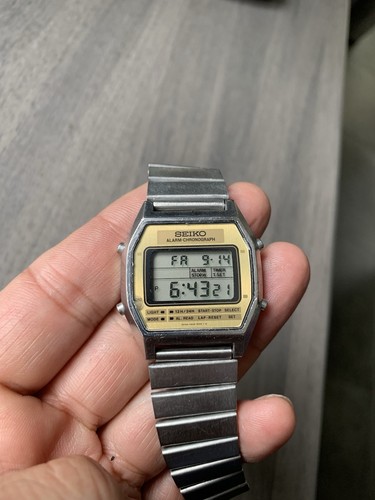 Vintage seiko a939 5000 watch - vintage,