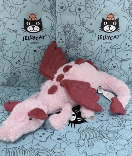 Jellycat heart dragon plush - jellycat,