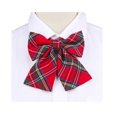 Ladies Red Royal Stewart Black