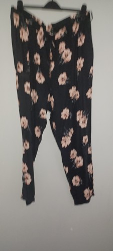 Ladies floral trousers - ladies,
