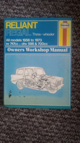 Haynes manual 055 reliant - manual,