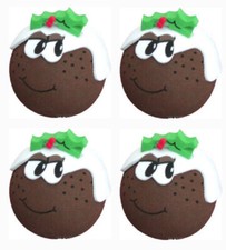 4x Christmas Pudding Aerial