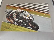 12" x 8" PHOTOGRAPH HAND SIGNED BY ALASTAIR SEELEY - TAS RELENTLESS SUZUKI