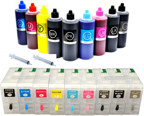Refillable cartridges 9x200 - refillable,