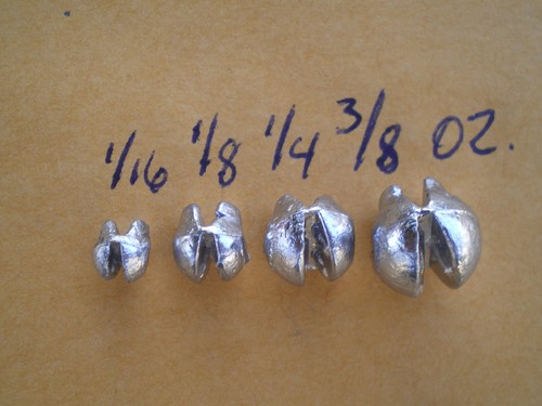 100 pcs removable split shot - 100,