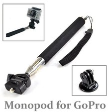 Activeon CX Selfie Stick for Action Cameras Handheld Extendable Monopod Mount