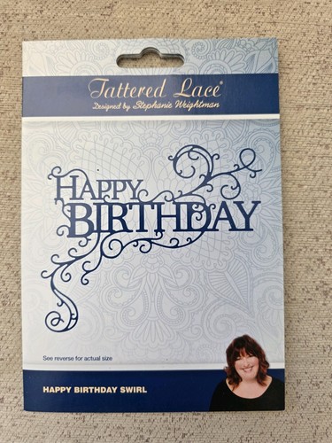 Tattered lace happy - tattered,