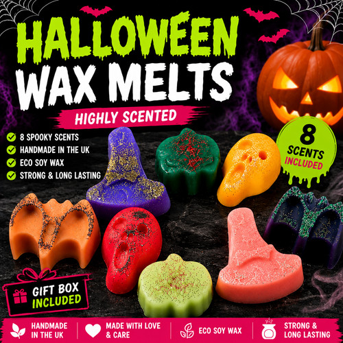 Halloween wax melts - halloween, box
