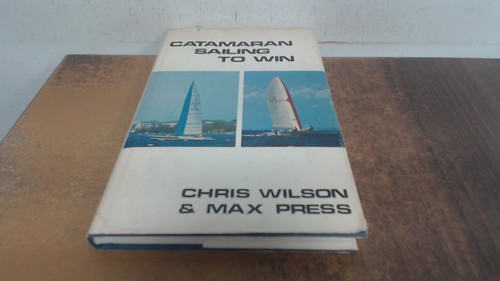 Catamaran sailing to win - sailing,