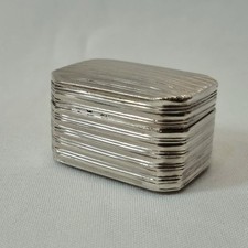 Scarce larger sized George IV sterling silver nutmeg grater, Joseph Wilmore 1825