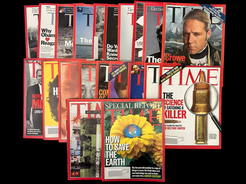 Lot time magazines - of,