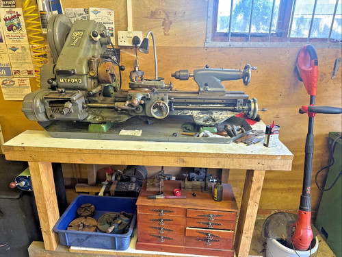 Myford super lathe - super,