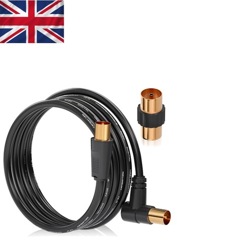 Ohm coaxial lead 1m - -, pure