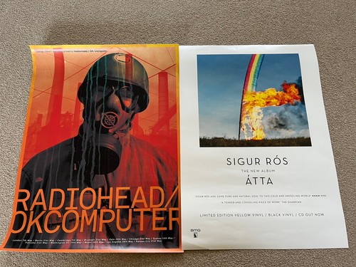 Radiohead sigur ros - &, posters
