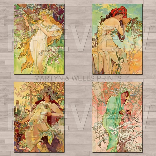 Alphonse mucha prints - alphonse,