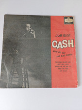 Johnny Cash With His Hot Blue Guitar LP London 1959