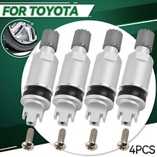 4X TPMS Valve Stem Tyre Pressure Sensor For Toyota Camry C-HR Yaris Land Cruiser