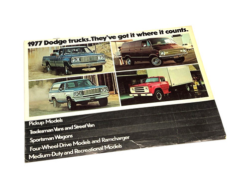 1977 dodge pickups tradesman - pickups,