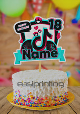 TikTok Personalised Cake