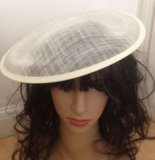 Hat sinamay dipped base - hat,