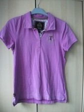 Ladies Toggie pink polo top size 8 in a VGC