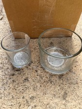 JOB LOT 20 GLASS CANDLE TEA LIGHT HOLDERS COLLECT FROM SOMERSET TA4