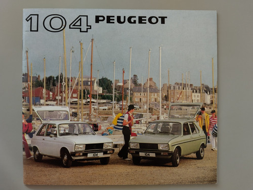 Peugeot 104 brochure uk - 104,