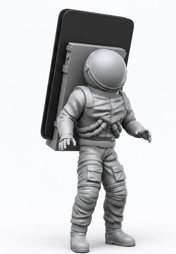 Astronaut smartphone stand - astronaut,