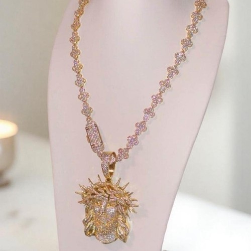 Iced out jesus piece - out,