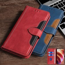 Wallet leather case - leather, oppo