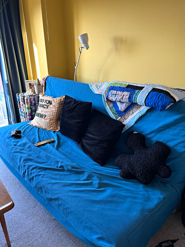 Ikea blue convertible - blue,