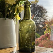 Vintage Glass Bottle Allsopp's