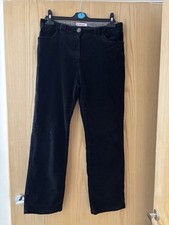 M&S Per Una Black Corduroy