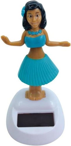 Blue solar powered dancing - blue,