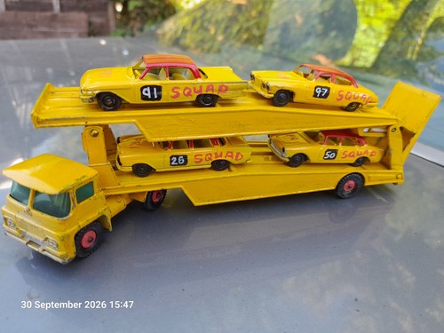 Vintage matchbox transporter - vintage,