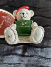 Harrods Resin Christmas Bear 2015 30th Anniversary Edition