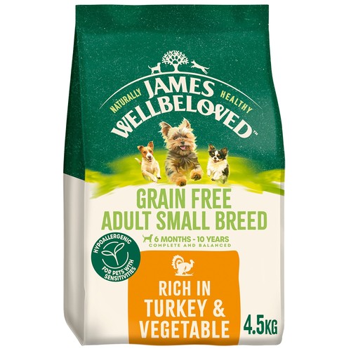 5kg james wellbeloved grain - 4.5kg,