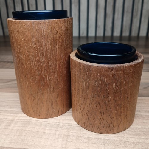 Handmade wooden candle - handmade,