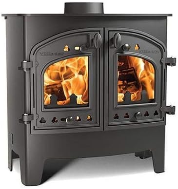 Villager stove glass 185mm - a/b,